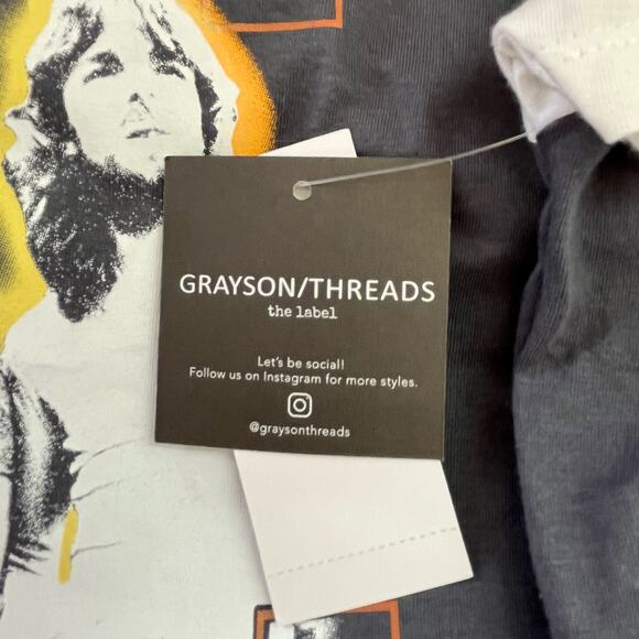 Grayson Threads Pink Floyd Crop Tee Shirt in Large - Picture 8 of 8